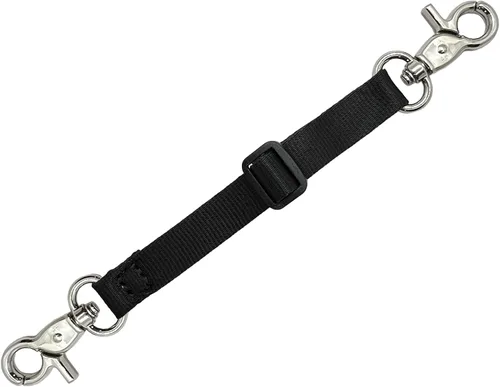 Miniatura 9 de Clip de seguridad de respaldo para collar de perro pequeño, clip de collar de punta para mini perros, deslizamiento suave de doble extremo