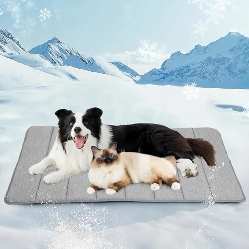 Miniatura 15 de Tapete para jaula para perros de tamaño XL, cama de espuma viscoelástica de 41 x 27 pulgadas, lavable y antideslizante, tapete ultrasuave para Oscuro
