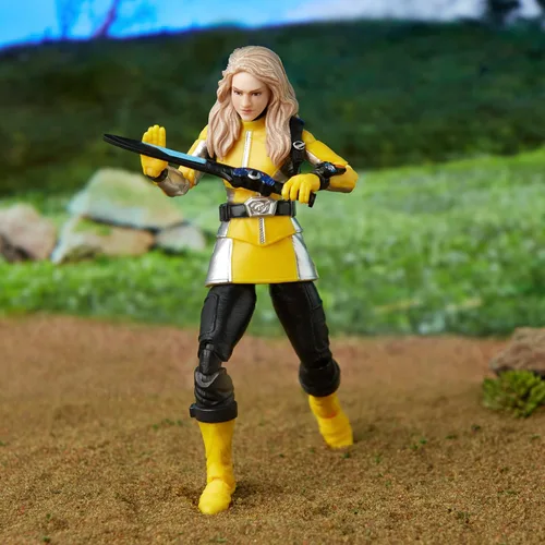 Miniatura 8 de Power Rangers Lightning Collection Beast Morphers Yellow Ranger - Figura de acción a escala de 6 pulgadas, juguetes y figuras de acción para niños a