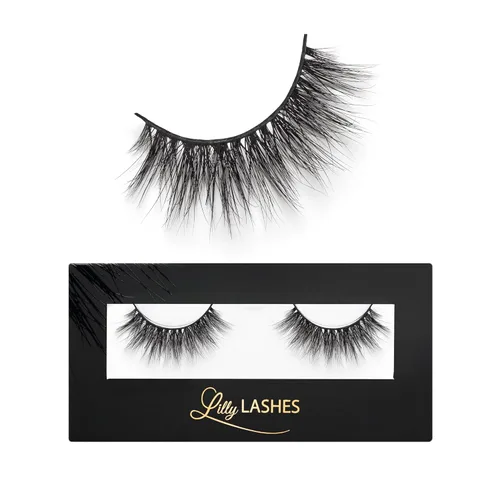 Miniatura 15 de Lilly Lashes Doha Pestañas de visón 3D, la Lilly Lash original para un aspecto esponjoso y natural, pestañas reutilizables hasta 25 veces, pestañas
