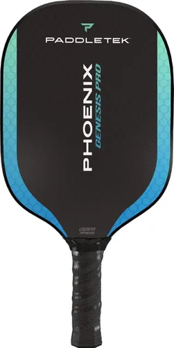 Paddletek Phoenix Genesis Pro - Paletas profesionales de pickleball con núcleo de panal - SRT Pro PolyCore y superficie epoxi de fibra de vidrio -