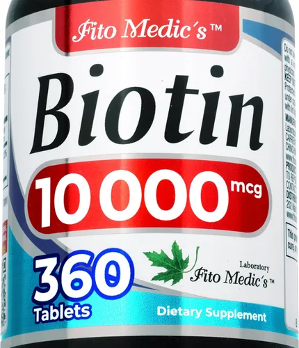 FITO MEDIC'S Laboratorio | biotina | pestaña 360 | Suplemento de biotina.