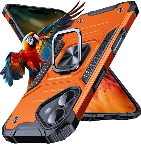 Miniatura 92 de Anqrp Funda resistente para iPhone 6/7/8/SE/SE2 con soporte de anillo mejorado y agarre, grado militar, a prueba de golpes, resistente y robusta