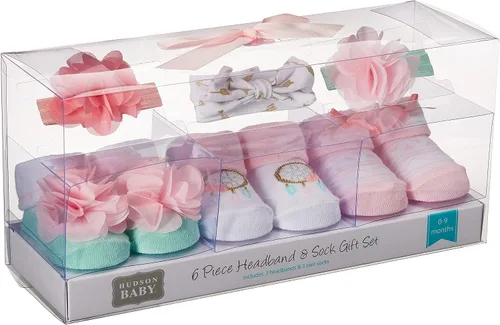 Miniatura 4 de Hudson Baby Diadema y calcetines para niña