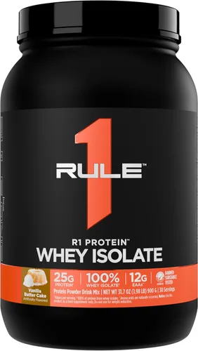 Miniatura 18 de Rule 1 R1 Proteína de suero aislada - con 25g de proteína y 6g de BCAA exclusivamente de fuentes aisladas e hidrolizadas para la recuperación
