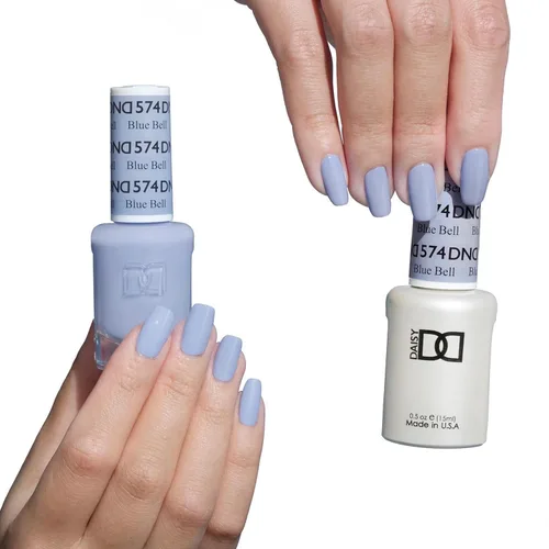 Miniatura 2 de Juego de esmalte de uñas de gel DND, Colección Azul, esmalte de gel UV/LED y laca de uñas de secado al aire, dúo de esmalte sin astillas a juego