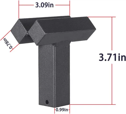 Miniatura 3 de Yoursme Blacksmith Hardy V Swage Forming Stake Forming Stake Fuller Cuchillo Making, hoja, armadura, yunque de forja