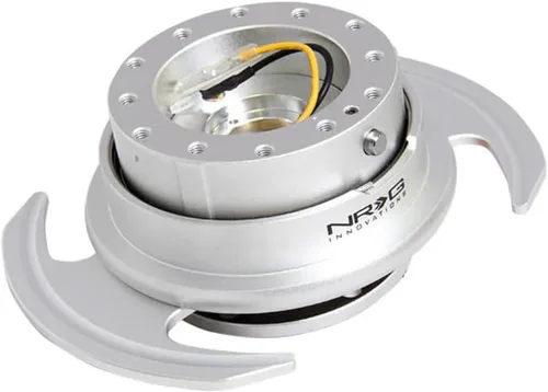 Miniatura 10 de NRG Innovations NRG-SRK-650BK GEN 3.0 Volante de Carrera con Adaptador de Buje de Liberación Rápida, Diseño de 6 Agujeros y Patrones de Pernos