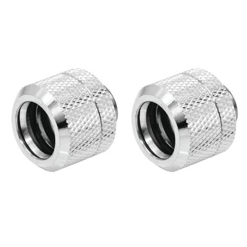 Miniatura 14 de dracaena.io Paquete de 2 roscas G1/4" a 12mm de diámetro exterior, Accesorio de Compresión para Tubería Rígida con diseño de cuerpo alto