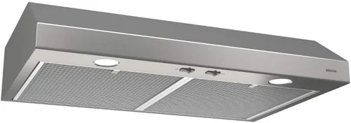 Miniatura 8 de Broan-NuTone BCSD136BL Glacier - Campana extractora de cocina con luz, extractor para debajo del gabinete, Negro, 36 pulgadas