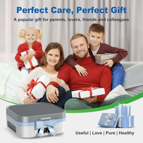 Miniatura 9 de Purificador de aire H13 True HEPA para mascotas, paquete de 2 unidades para dormitorio de hasta 1200 pies cuadrados, purificador de aire True HEPA