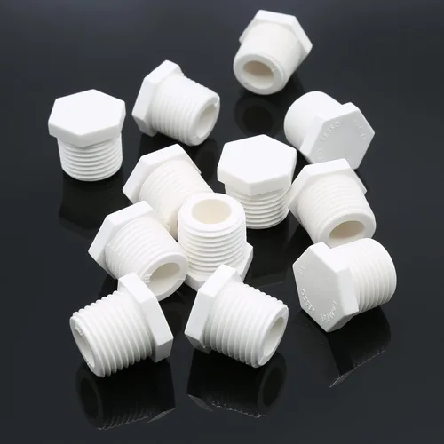 Miniatura 2 de Bonsicoky Tapón de drenaje para calentador de agua, tapón de drenaje de plástico blanco NPT de 1/2 pulgada, compatible con autocaravanas