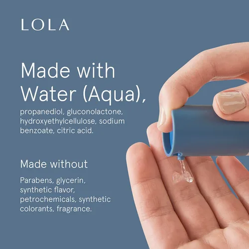 Miniatura 11 de LOLA Lubricante personal a base de agua, lubricante sin perfume para parejas, suave, pH equilibrado, antiadherente, fácil de limpiar, para mujeres