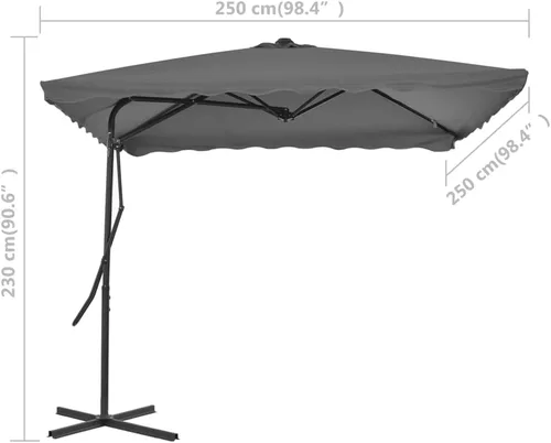 Miniatura 2 de vidaXL Garden Parasol