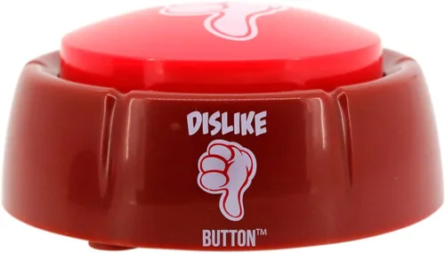 Miniatura 4 de Talkie Toys Products Dislike Button – 8 refranes divertidos de aversión – Botón parlante divertido para juegos, curiosidades, regalo político, humor