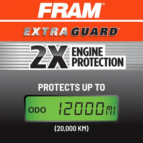 Miniatura 3 de FRAM Extra Guard CA10348 - Filtro de aire de repuesto para motor, para Jeep Wrangler seleccionados (3.6L y 3.8L), proporciona protección de filtro