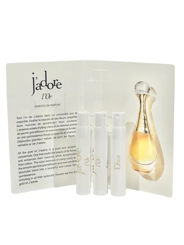 Miniatura 3 de Dior Muestra de perfume J'adore L'Or Essence De Parfum Mujer 0.0 fl oz / 0.03 fl oz Set de 3