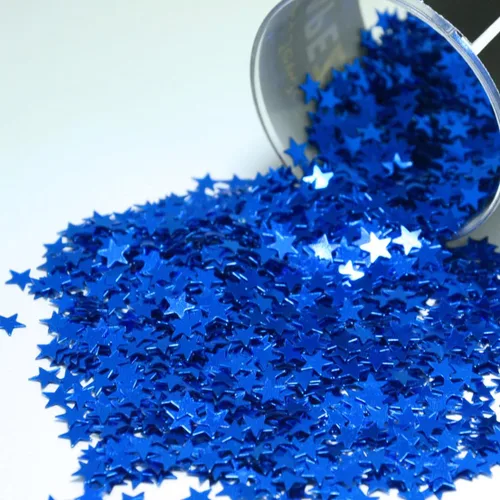 Miniatura 23 de Confetti Star 1/4" Negro - Paquete al por menor #8513 QS0