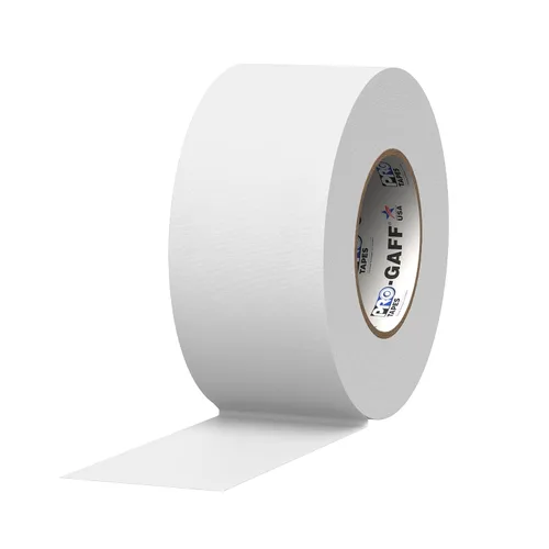 Miniatura 51 de Cinta Pro Gaff Gaffers de 1 pulgada de longitud de 55 yardas de longitud, color azul eléctrico mate. Cinta de alta resistencia de alta calidad