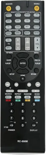 Nuevo RC-898M RC898M Control remoto compatible con receptor AV Onkyo TX-NR545 TX-NR646 TX-NR747 TXNR545 TXNR646 TXNR747