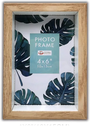 Miniatura 21 de UNIWARE Portarretratos de madera MDF con acabado suave envolvente, para regalo/memoria familiar, montaje en pared (11 x 14 pulgadas, negro, 1 unidad)