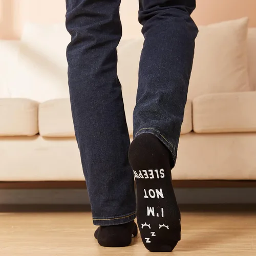 Miniatura 7 de Regalos divertidos para el Día del Padre, hombres y mujeres, lindos calcetines bonitos I'm Not Sleeping I'm Just Resting My Eyes