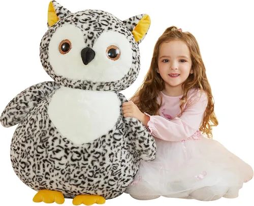 Miniatura 15 de EARTHSOUND Juguete de peluche con diseño de conejo gigante, conejo de 23 pulgadas de tamaño grande, juguetes suaves de tamaño jumbo, lindo y enorme