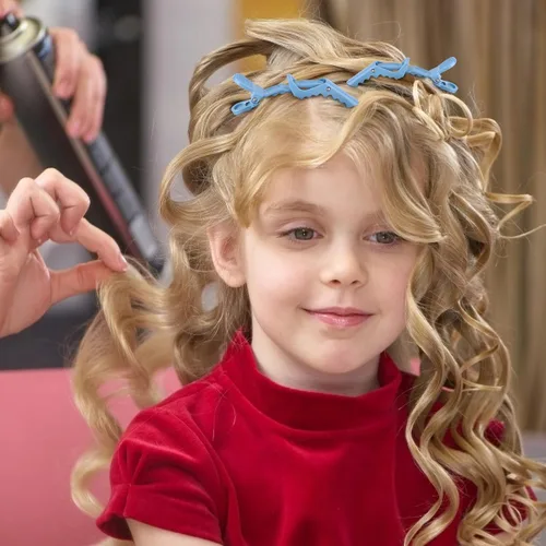 Miniatura 3 de 12 pinzas azules para el cabello, pinzas de peinado para seccionar, pinzas de pelo de cocodrilo para peluquería, accesorios para el cabello