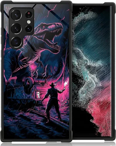 Miniatura 32 de Funda compatible con Samsung Galaxy S22 Ultra, diseño de calavera de dedo medio, diseño increíble a prueba de golpes, antiarañazos, carcasa trasera