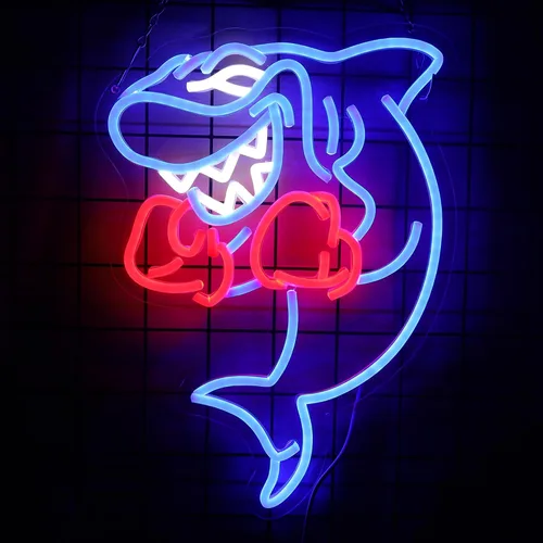 Miniatura 9 de Letrero de neón LED divertido con texto en inglés "Hey You Drop This Brain", luz de neón para hombres, decoración de habitación, oficina, regalos