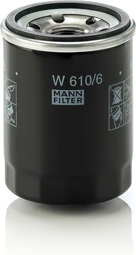 Miniatura 2 de MANN-FILTER W 610/6 Filtro de aceite - para automóviles + vehículos de transporte