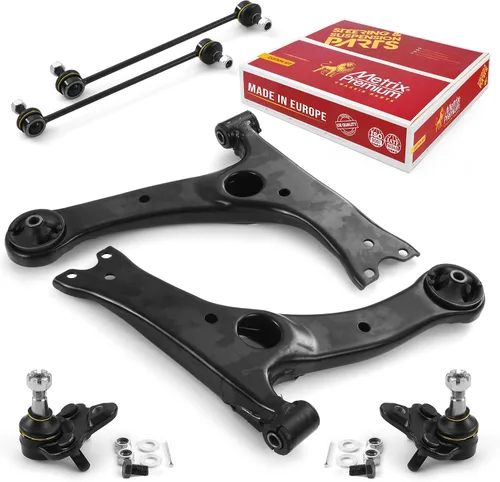 Miniatura 72 de Metrix Premium Chassis Parts - Kit de suspensión delantera de 10 piezas para BMW X5 2007-2013, BMW X6 2008-2014, reemplazo, fabricado en Europa