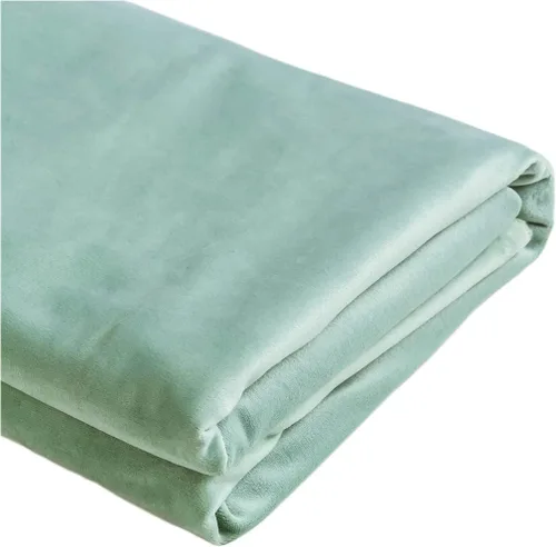 Miniatura 7 de TinaKim Tela de Terciopelo para Tapicería de Sofá, Material para Funda de Almohada y Funda de Silla, Reparación DIY (Negro, 2 Yardas)