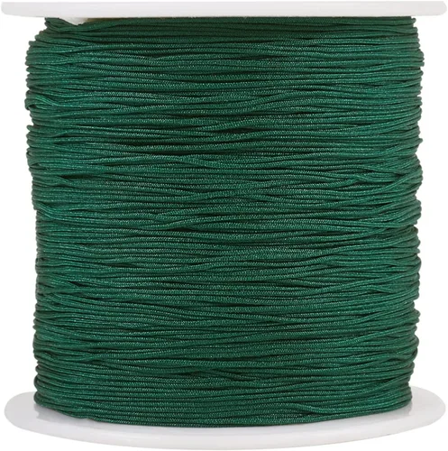 Miniatura 14 de Pandahall - Cordón de nailon trenzado de 0.020 in, cuerda de nailon trenzado de 150 yardas con carrete de plástico para hacer joyas y manualidades