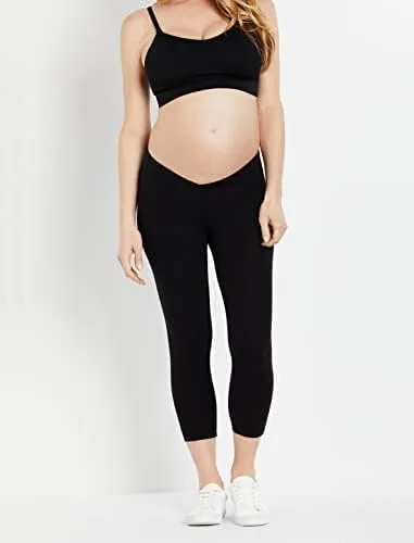 Miniatura 2 de Motherhood Maternity Women's Maternity Bump Start 2 Pack Under Belly Casual Leggings