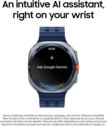 Miniatura 6 de Samsung Galaxy Watch Ultra (2025) 47mm LTE Smartwatch, Carcasa de Titanio, Entrenamiento Avanzado del Sueño, Entrenador de Carrera, Puntaje