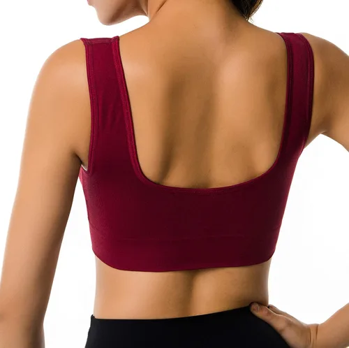 Miniatura 2 de Cabales Womens Pull On Style Seamless Comfortable Wire-Free Yoga Bra with Removable Pads