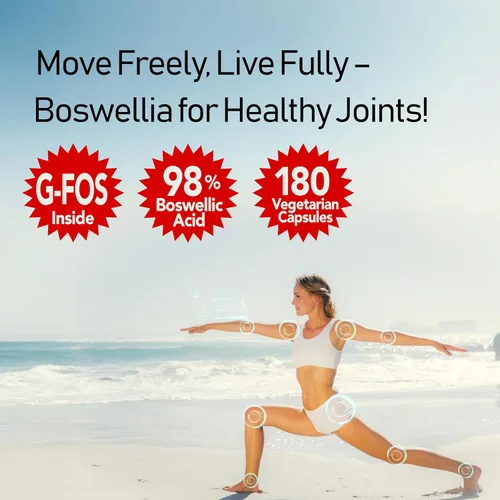 Miniatura 5 de NANOWELL Boswellia Serrata con G-FOS - 98% de ácido boswélico - Apoya la salud de las articulaciones y la movilidad - 180 cápsulas veganas