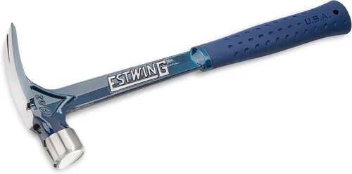 Miniatura 2 de Estwing Serie Ultra - Martillo de carpintero de 19 oz con garra rasgadora, boca lisa y mango reductor de impactos - E6-19S