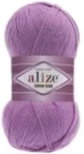 Miniatura 21 de 55% algodón 45% acrílico Alize Cotton Gold Yarn 1 madeja/bola 3.53 oz 360 yardas (1-crema)