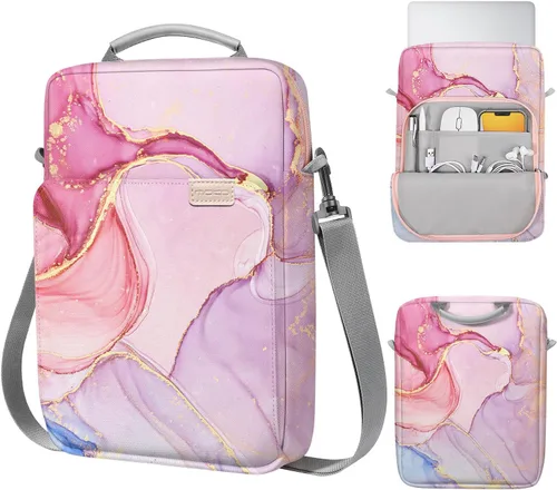 Miniatura 25 de MoKo Funda para Laptop de 15 Pulgadas Compatible con MacBook Air 15" M2 2023, MacBook Pro 14" M2 2023, Galaxy Tab S9 Ultra 14.6" 2023, Estuche