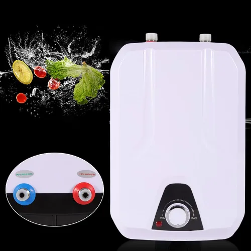 Miniatura 2 de Calentador de agua eléctrico, calentador de agua eléctrico sin tanque de 110 V 8 L, calentador de agua caliente inteligente, calentador de agua