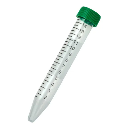 Celltreat 229411 Tubo de centrífuga de polipropileno, estéril, volumen de 0.5 fl oz, bolsa resellable (caja de 500)