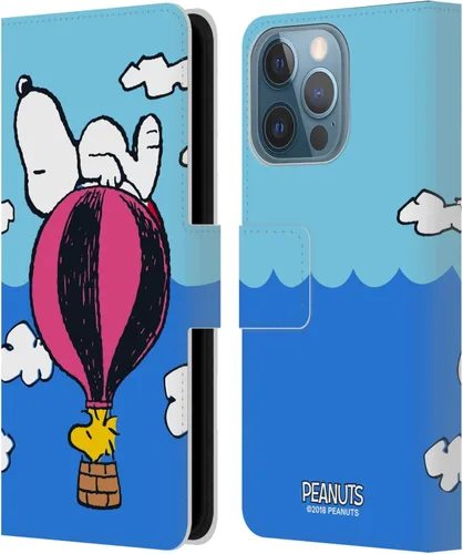 Miniatura 59 de Head Case Designs Funda de piel con licencia oficial de Peanuts Snoopy & Woodstock Balloon Halfs and Laughs para Apple iPhone 7/8/SE 2020 y 2022