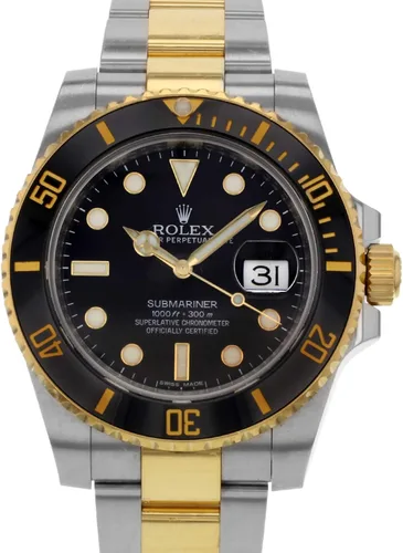 Miniatura 2 de Rolex Oyster Perpetual Submariner Date 116613 Bobinado automático