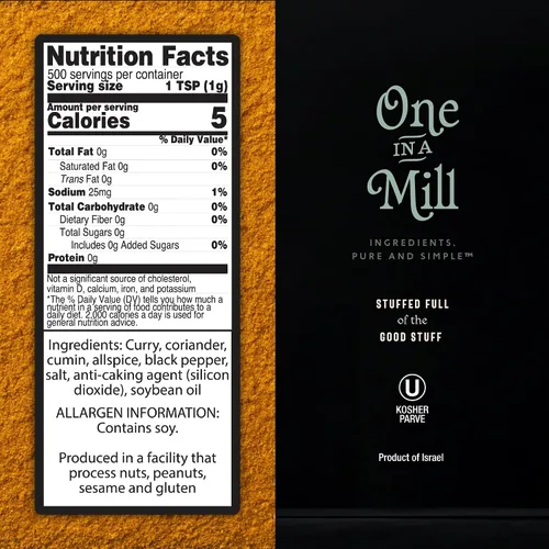 Miniatura 2 de ONE IN A MILL Mezcla de condimentos Shawarma prémium Auténtica mezcla de especias de Oriente Medio Especias y frescura seleccionadas a mano