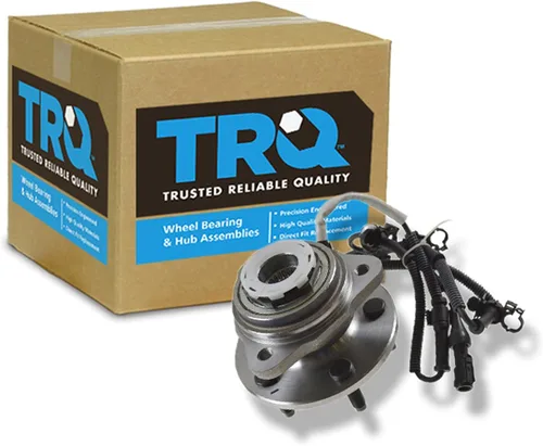Miniatura 53 de TRQ Cojinete de rueda delantera y conjunto de cubo con sensor ABS compatible con Toyota Sequoia 2008-2022 Tundra 2007-2021