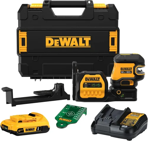 Miniatura 10 de DEWALT Kit de Nivel Láser 20V/12V MAX, 3 x 360, Verde (DCLE34030G)