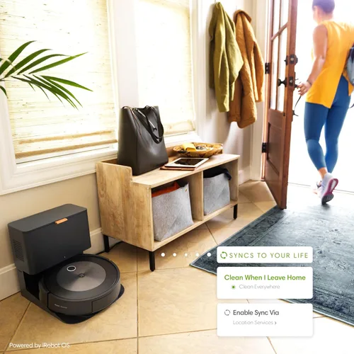Miniatura 8 de iRobot Roomba j7+ (7550) Robot aspirador con vaciado automático – Utiliza la navegación PrecisionVision para identificar y evitar objetos como