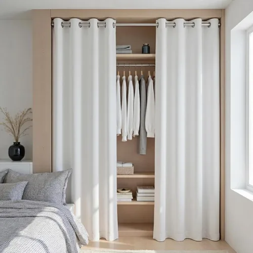 Miniatura 83 de Cortinas opacas de 72 pulgadas extra anchas para dormitorio, puerta corrediza de vidrio y patio, 2 paneles con ojales para oscurecer ventana grande